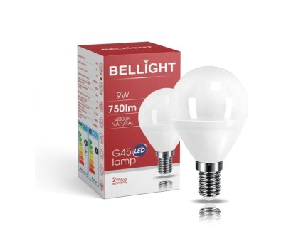 Napätie: 180-260V Výkon: 9W Pätica: E14 Rozmer: 45x88 mm Životnosť:25.000h Tvar a prevedenie: iluminačka EAN:5903089811367 Energetická trieda: A+ Svetelný tok lm: 830 Farba svetla: 4000K  Pracovná teplota: -20°C po +40°C Počet spínacích cyklov: 20 000 Stmievateľnosť: NIE