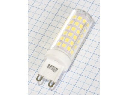 Napätie: 220-265V Výkon: 10W Pätica: G9 Rozmer: 18x65 mm Životnosť:25.000h Tvar a prevedenie: valček G9 EAN:8586003243832 Energetická trieda: A+ Svetelný tok lm: 1000 Farba svetla: 6500K  Pracovná teplota: -20°C po +40°C Počet spínacích cyklov: 20 000 Stmievateľnosť: NIE