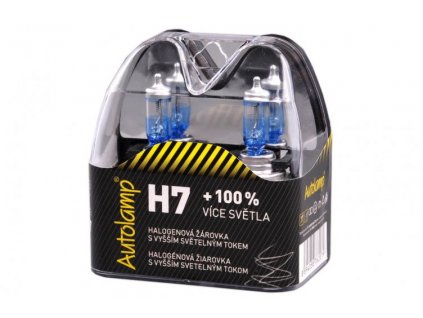 AUTOLAMP Žiarovka 24V 70W H7 PX26D + 100% - 2ks E-homologace
