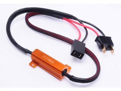 Na napätie 12V. Eliminátor zamedzí chybové hlásenie vypálenej žiarovky.