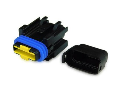 Súčasťou držiaka je krytka i tesnenie. Možné doobjednať konektory č.11.07900, 11.07940, 17.07920, 17.07930, 19.07501 vhodné tesnenie 45.07771