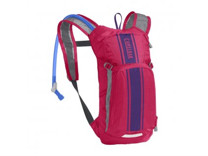 Batoh CAMELBAK Mini MULE - Hot Pink/Purple Stripe