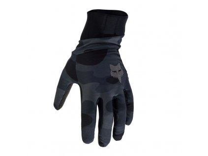 MTB Rukavice FOX Defend Pro Fire Glove - Black Camo