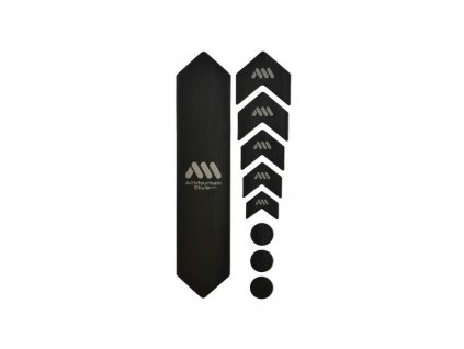 Ochranné polepy AMS - BASIC - Black/Silver