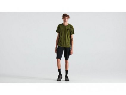 Pánské triko Specialized Men's S-Logo Short Sleeve T-Shirt - Olive Green