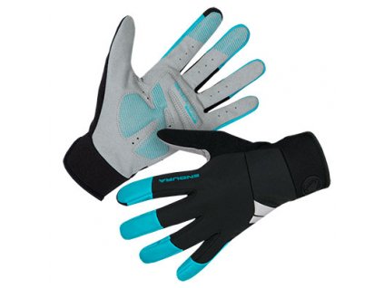 Dámské rukavice Endura Windchill Glove - Modrá pacifik