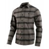 Pánská flannelová košile Troy Lee Design - Stripe Carbon