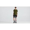 Pánské triko Specialized Men's S-Logo Short Sleeve T-Shirt - Olive Green