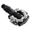 Pedály SHIMANO MTB PD-M520 SPD, zarážky SM-SH51 - Černá