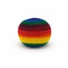 rainbow crocheted