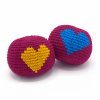 love ruzovy crocheted