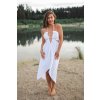 Šaty Hawaii pure white
