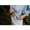 Zavinovací Crop Top sky blue