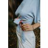 Wrap Crop Top sky blue
