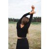 Crop top s rukávy