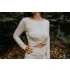 Crop top s rukávy