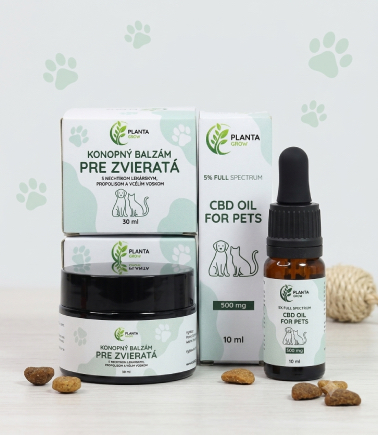 Konopné produkty pre zvieratá