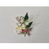 Odznak s motívom rastlín 07