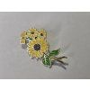 Odznak s motívom rastlín 10