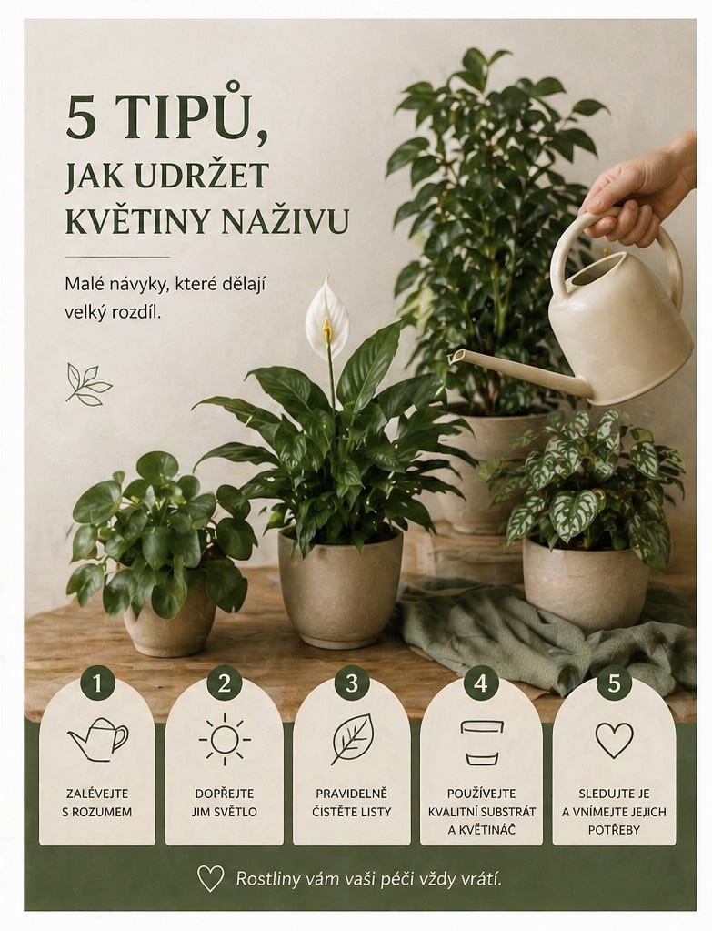 Jak udržet rostliny naživu