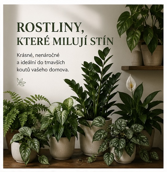 Rostliny, které milují stín