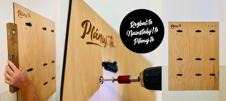 Nainstaluj;to dřevěné Plánuj.to