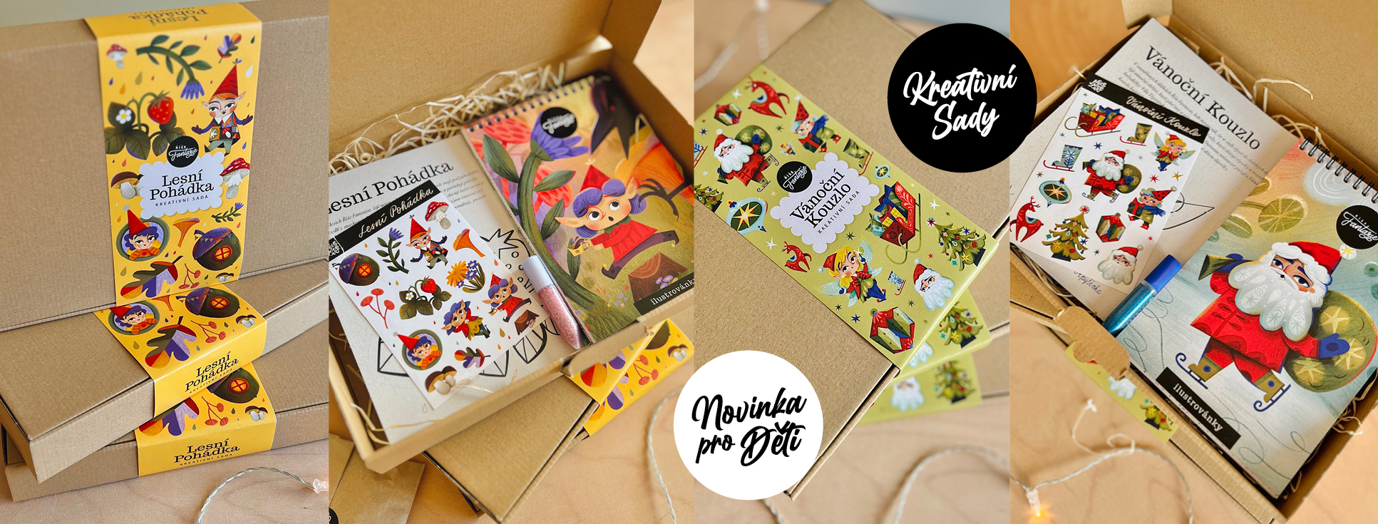 Kreativní sady pro děti