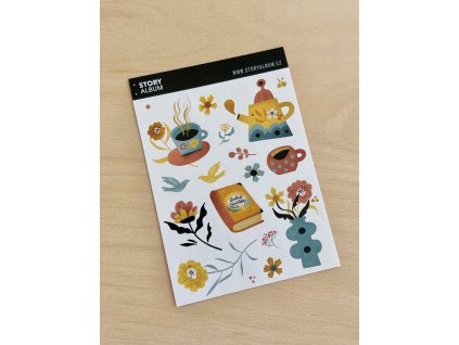 Moje chvilka - arch samolepek A6