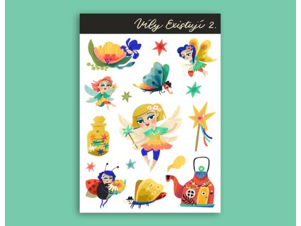 heleniceart samolepky A6 vilyexistuji 2