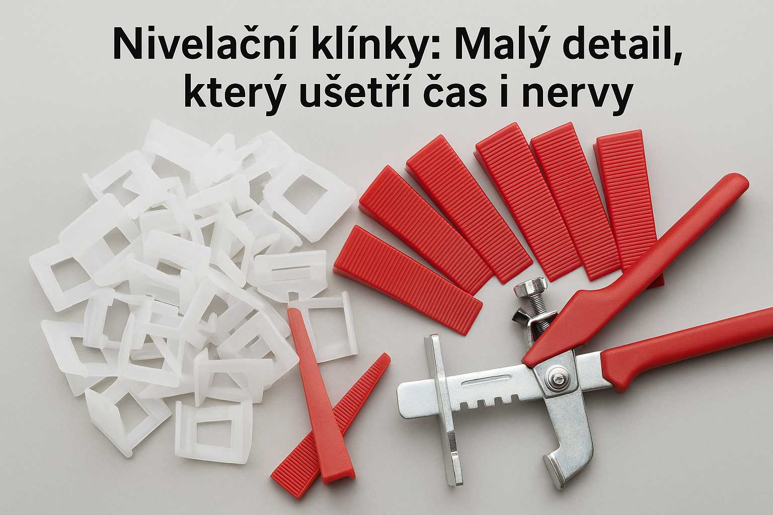 Nivelační klínky: Malý detail, který ušetří čas i nervy