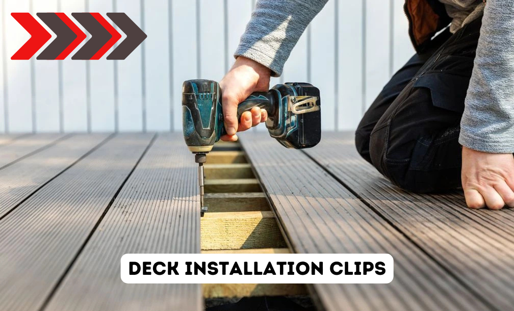 Deck installation clips