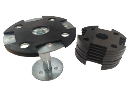 PE Support and Cap for Knauf FHB Post System | PLASTICO