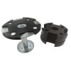 PE Support and Cap for Knauf FHB Post System | PLASTICO