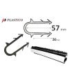 Floor Heating Pipe Clips 57 mm