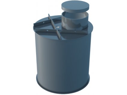 Plastový 3 komorový, trojkomorový septik s filtráciou odpadovej vody samonosný pre obsyp zeminou 2 m3, 2 000 litrov a