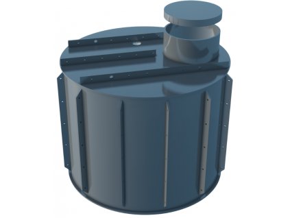 Plastový 3 komorový, trojkomorový septik s filtráciou odpadovej vody pojazdový, na obetónovanie 4 m3, 4 000 litrov a