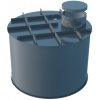 Plastová retenčná nádrž na dažďovú vodu samonosná pre obsyp zeminou5 m3, 5 000 litrov a