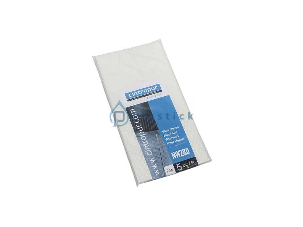 10007 filtracny rukav pre filter cintropur nw280 150mcr umyvatelny 5ks