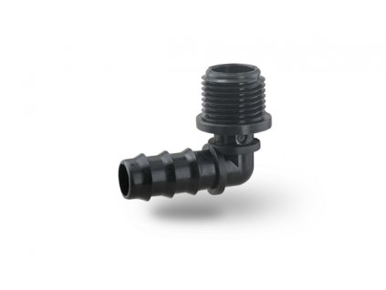 9617 koleno pre kvapkovu hadicu 16 mm x3 4 zv
