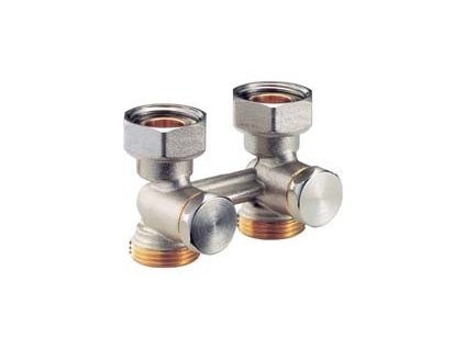 6617 pripojovacia armatura pre napojenie radiatorov vkp priame 3 4 x3 4 e r387
