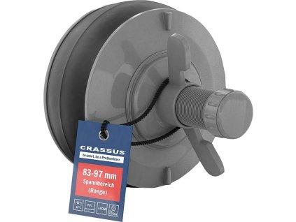 craussus schnellverschlussstopfen csv 90 pvc spannber 83 97mm epdmpvc pn 05 bar neu