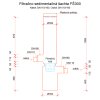 Filtračno – usadzovacia šachta FŠ300