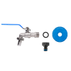 IBC adaptér S60x6 s kovovým ventilom 1/2"  IBCS60-KK04123413Z
