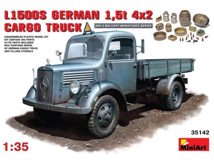 L1500S German 1,5t 4x2 Cargo Truck 40 13378
