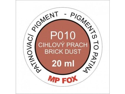 Pigment-cihlový prach 20 ml 40 10979