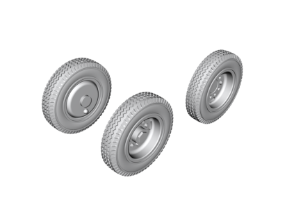 Sd.An 115 Wheels resin 40 6801