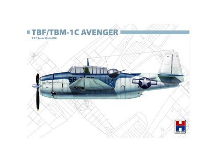 Grumman TBF/TBM-1C Avenger 1:72 40 6612