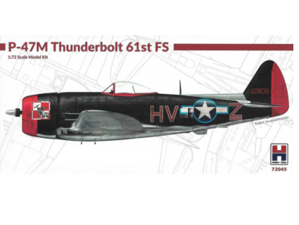 P-47M Thunderbolt "61st Fighter Squadron" 1:72 40 6614