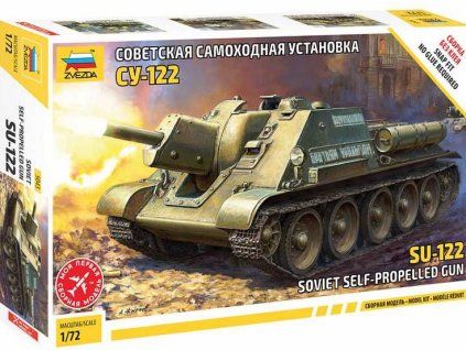 SU-122 Soviet Tank Destroyer (1:72) 40 6515