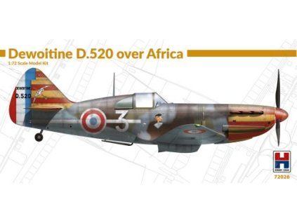 Dewoitine D.520 over Africa 1:72 40 4718
